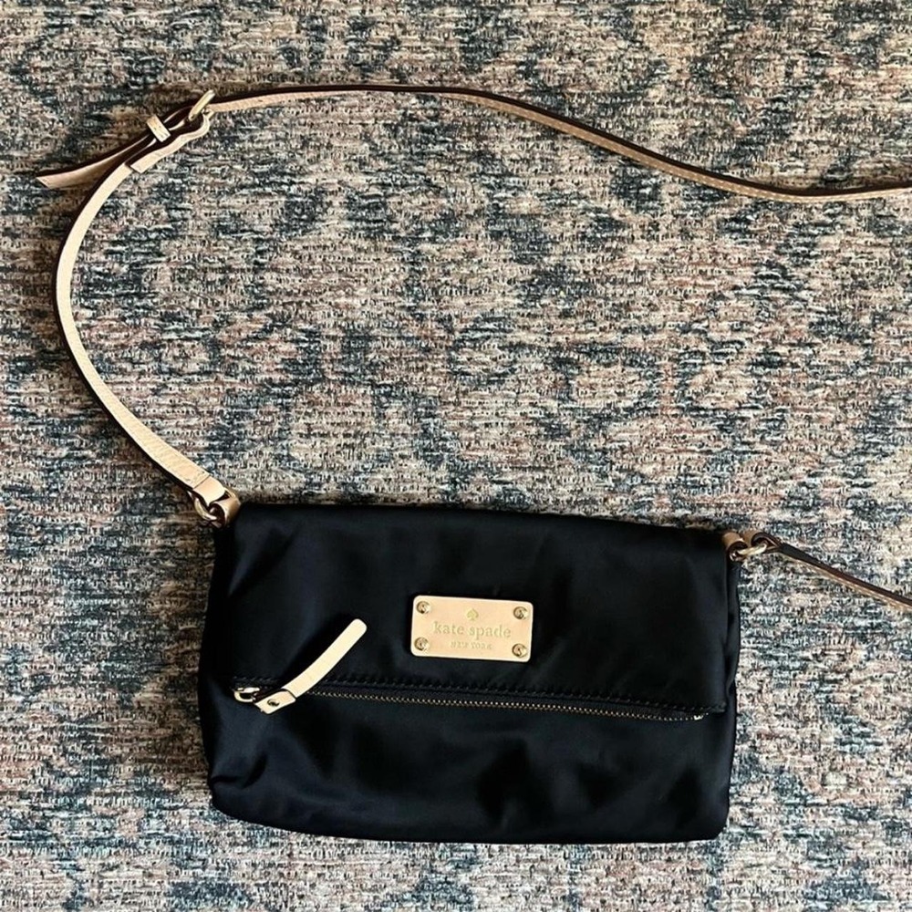 Kate Spade black crossbody bag